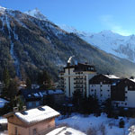Le Refuge, Chamonix: The View from the Balcony of Mont Blanc