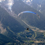 Chamonix in Summer: Paragliding over Chamonix