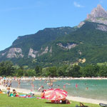 Chamonix in Summer: Swimming in Lake Passy